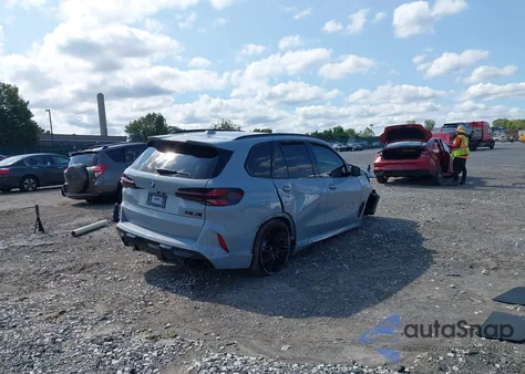 2025 BMW X5 Competition from USA, damaged, VIN 5YM13ET0XS9Z84221